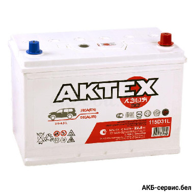 АкТех 90Ah Asia Евро