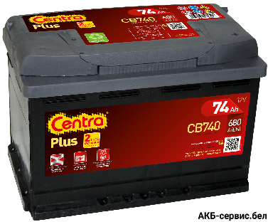 Centra Plus CB740 (74Ah)