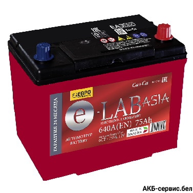 E-Lab Asia 75Ah JR