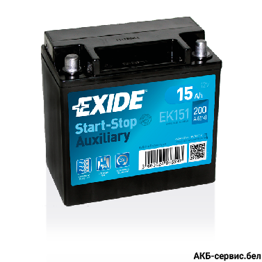 Exide AGM EK151