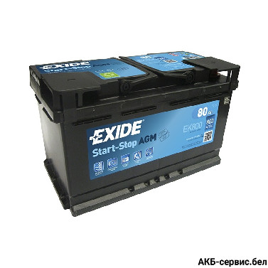 Exide AGM EK800