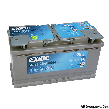 Exide AGM EK950