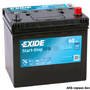 Exide EFB EL604