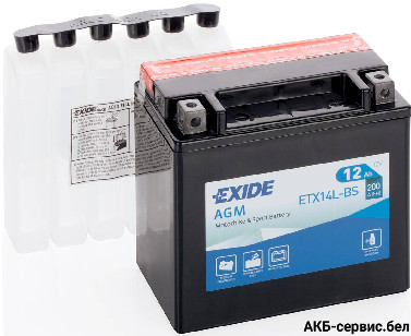 Exide AGM ETX14L-BS
