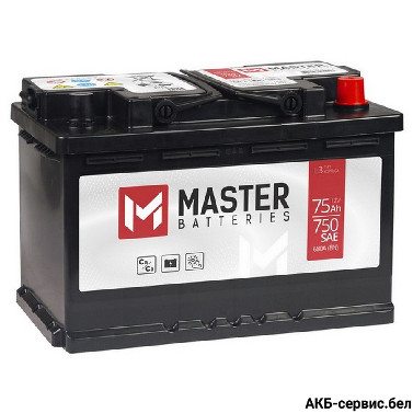 Master Batteries 75Ah