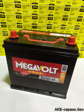 Megavolt 60Ah R Asia