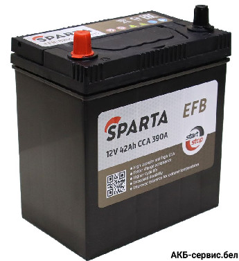 SPARTA Asia EFB-B20L 42Ah