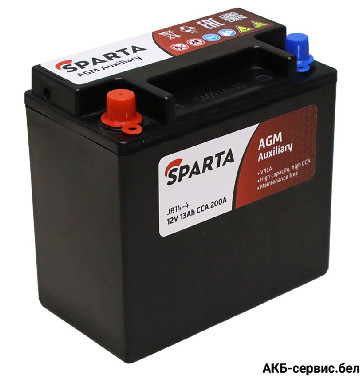 JB14-4 Auxiliary Battery13Ah круглые клеммы