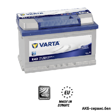 VARTA Blue Dynamic E43