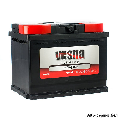Vesna Premium 66Ah 640A