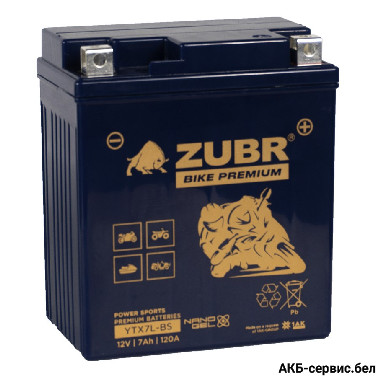 Zubr Bike Premium YTX7L-BS